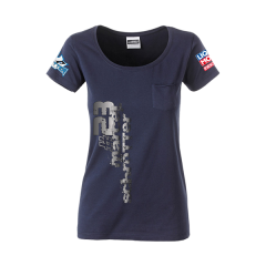  Women's Navy T-Shirt