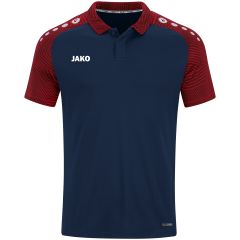 POLO PERFORMANCE-seablue/red-140