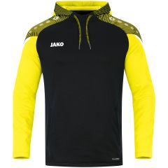 HOODED SWEATER PERFORMANCE-black/yellow-116