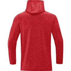 Hooded sweater Premium Basics-red-S