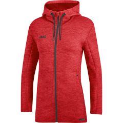 Hooded jacket Premium Basics (W)-red-34