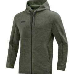 Hooded jacket Premium Basics (M)-khaki-S