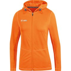 Hooded jacket Run 2.0 (W)-orange-34