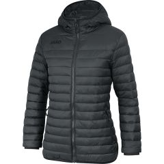 Quilted jacket (W)-black-34