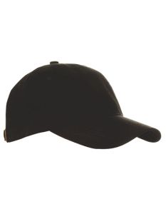 Baumwollcap lowprofile/brushed-black
