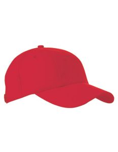 Baumwollcap lowprofile/brushed-red