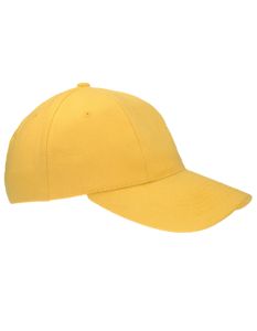 Baumwollcap lowprofile/brushed-yellow