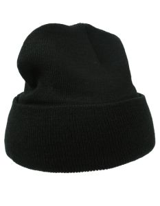 Knitted hat-black