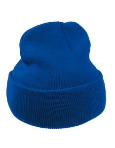 Knitted hat-royal blue