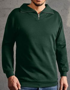 Zip Sweat Troyer-forest-S