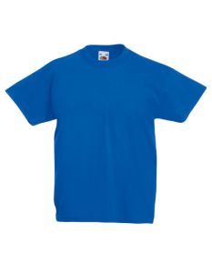 Kid's valueweight T-royal blue-104
