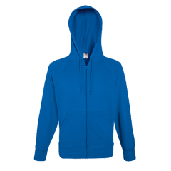 Lightweight Hooded Sweat Jacket-royal blue-S
