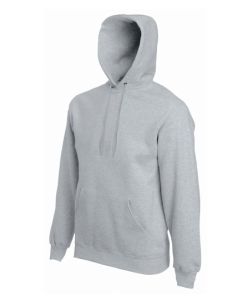 Set-in hooded-heather grey -S