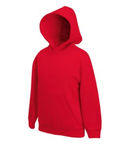 Kid's set-in hooded-red-116