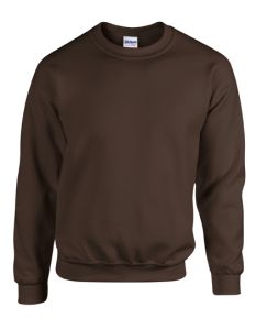 Heavy Blend™ adult crewneck sweatshirt-brown-S