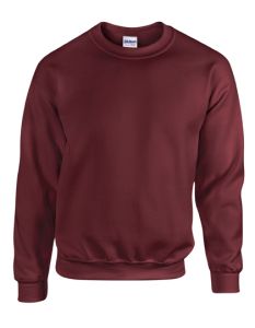 Heavy Blend™ adult crewneck sweatshirt-maroon-S