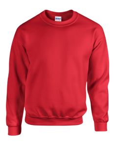 Heavy Blend™ adult crewneck sweatshirt-red-S