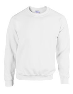 Heavy Blend™ adult crewneck sweatshirt-white-S