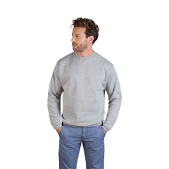 New Men's Sweater 100-steel grey-XS