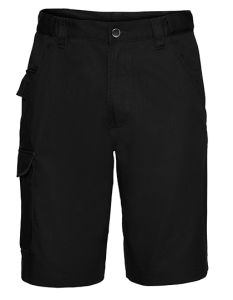  Workwear shorts made from polyester/cotton twill-black-62
