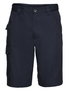  Workwear shorts made from polyester/cotton twill-french navy-62