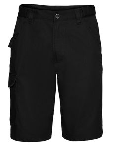 Workwear shorts made from polyester/cotton twill