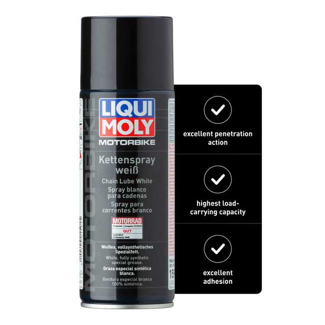 Motorbike Chain Spray white