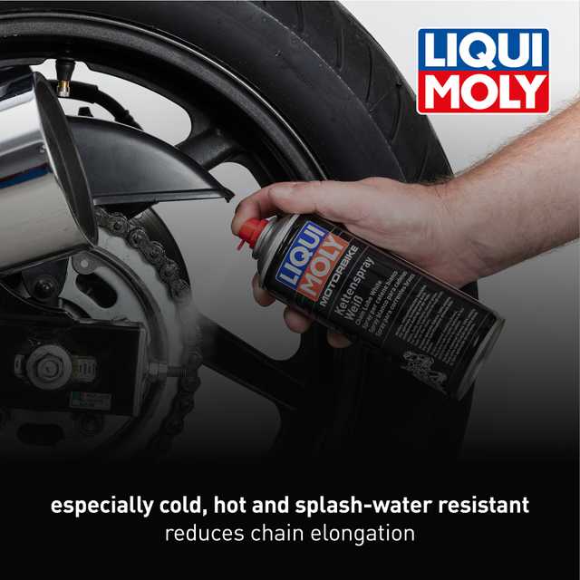 Motorbike Chain Spray white