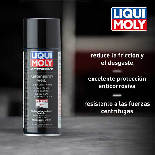 Motorbike Chain Spray white