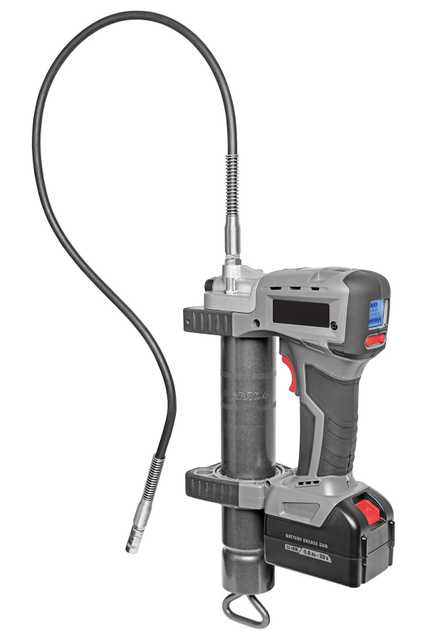 Akkufettpresse 20V Li-Ion mit Hochdruckschlauch