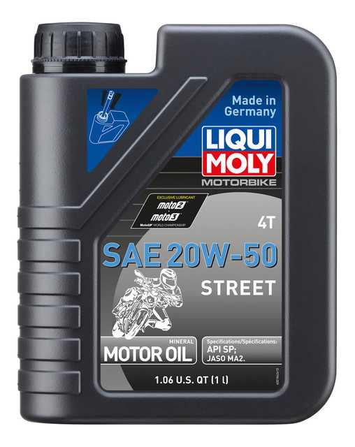 Motorbike 4T SAE 20W-50 Street