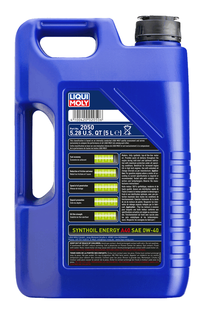 Synthoil Energy A40 SAE 0W-40
