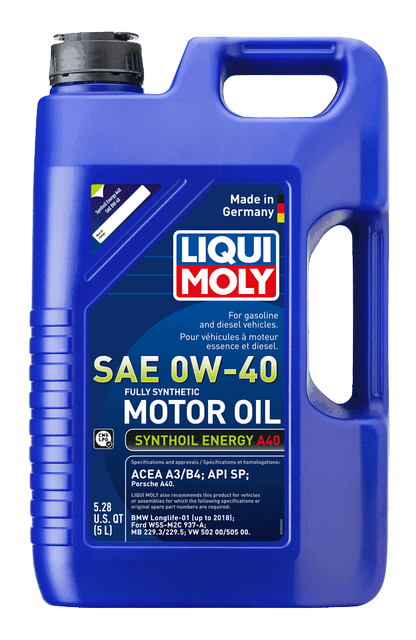 Synthoil Energy A40 SAE 0W-40
