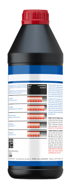 High Performance Gear Oil (GL3+) SAE 75W-80