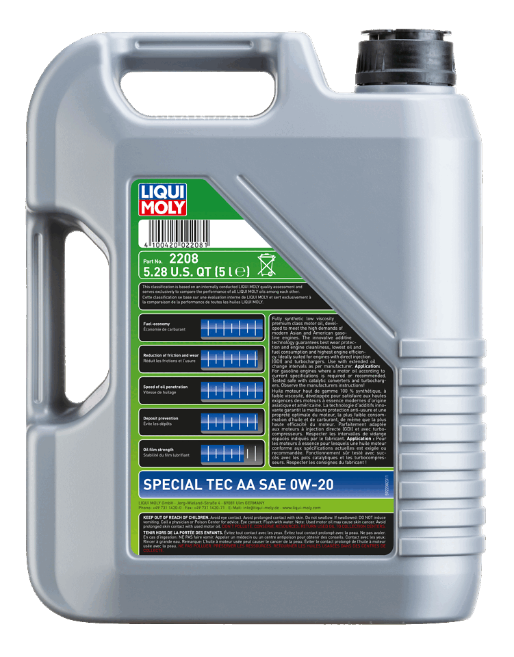 Special Tec AA SAE 0W-20