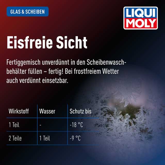 Scheibenfrostschutz gebrauchsfertig -18 °C