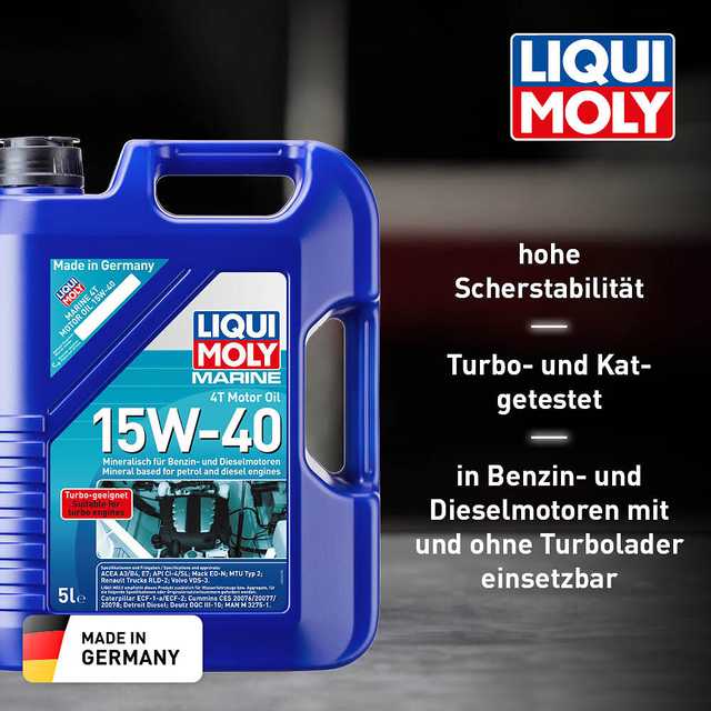 Marine 4T Motor Oil 15W-40