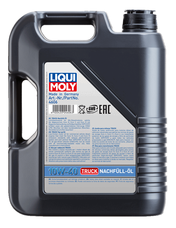 Truck Nachfüllöl 10W-40 | Huile d'appoint pour camion 10W-40