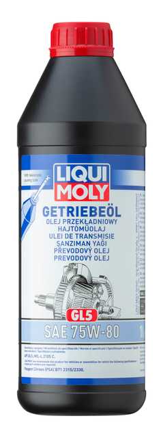 Aceite para el cambio (GL5) 75W-80
