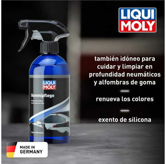 Cuidado de la goma