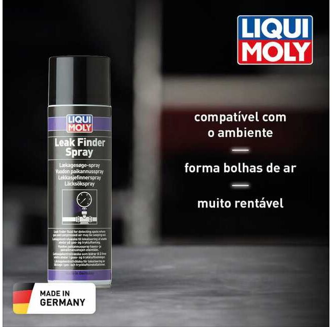 Spray para detecção de fugas