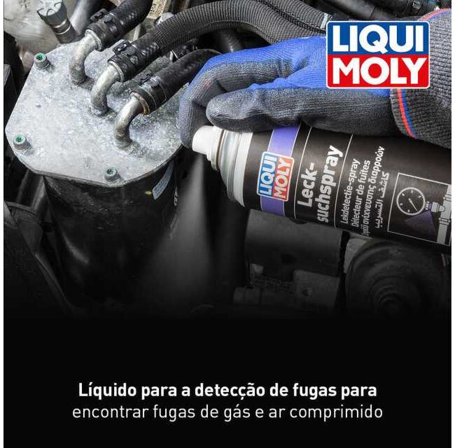 Spray para detecção de fugas