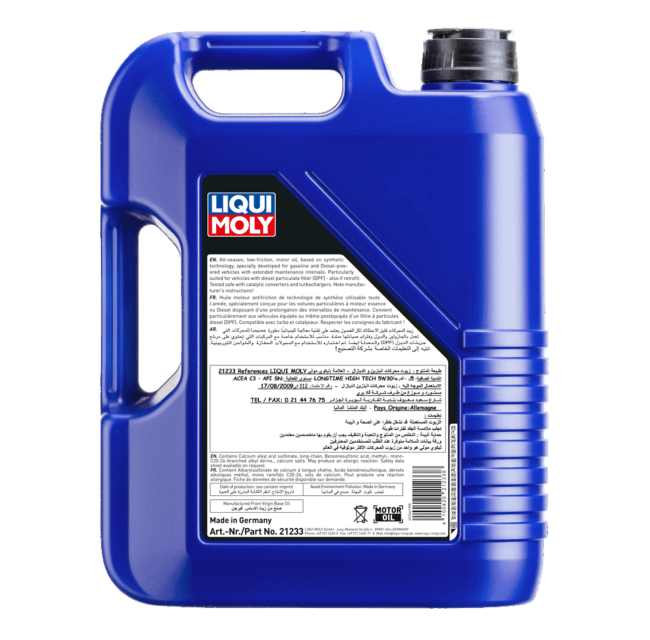 Longtime High Tech 5W-30