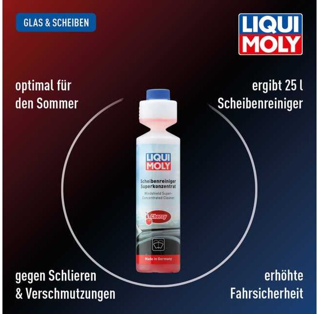 Scheibenreiniger-Superkonzentrat cherry
