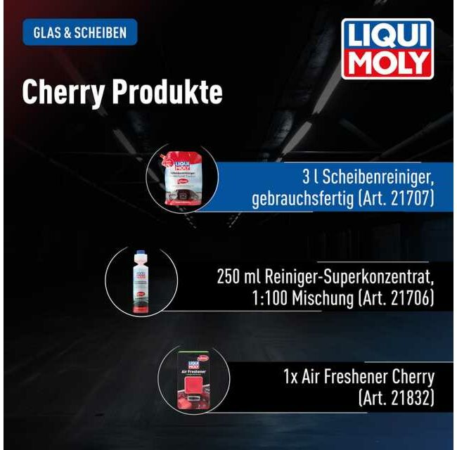 Scheibenreiniger cherry
