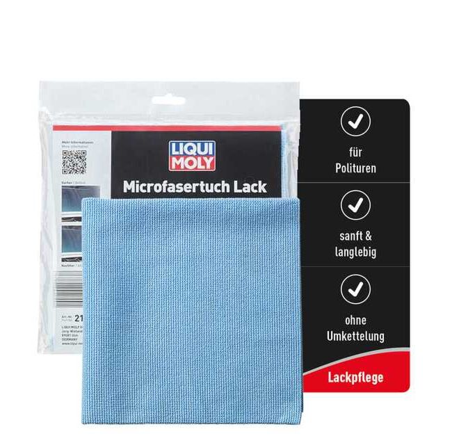 Microfasertuch Lack