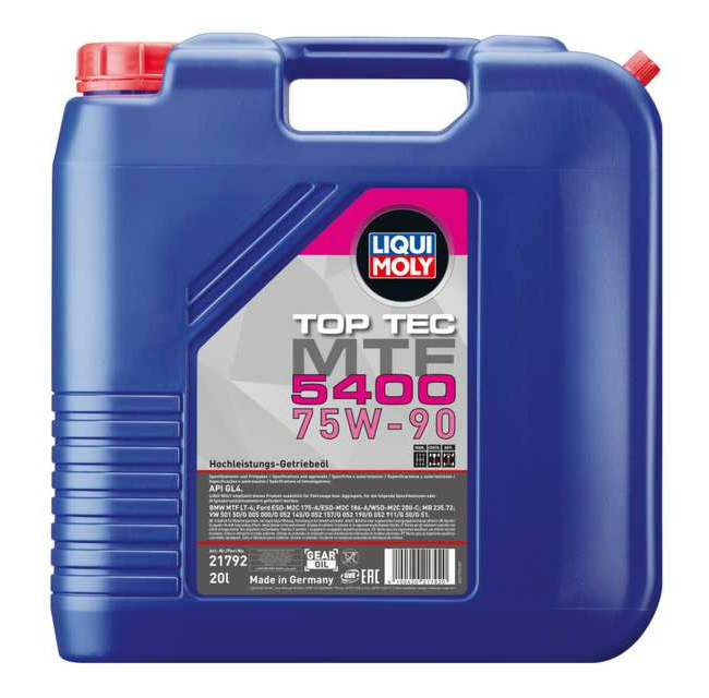 Top Tec MTF 5400 75W-90