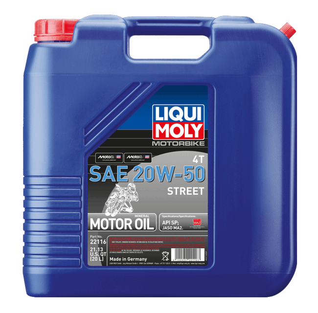 Motorbike 4T SAE 20W-50 Street