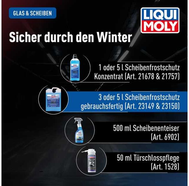 Scheibenfrostschutz gebrauchsfertig -18 °C