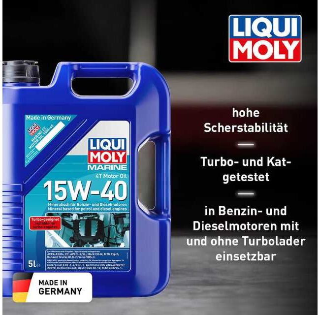 Marine 4T Motor Oil 15W-40